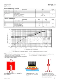 IRF6678TR1 Datasheet Page 3