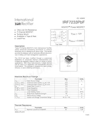 IRF7233PBF數據表 封面