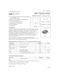 IRF7353D1PBF Datasheet Cover