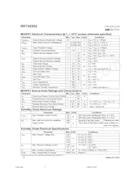IRF7353D2 Datasheet Page 2