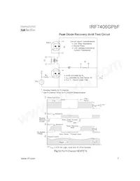 IRF7406GTRPBF Datasheet Page 7