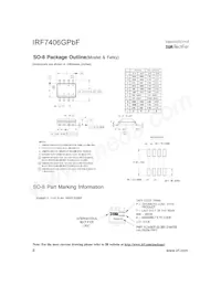 IRF7406GTRPBF Datasheet Page 8