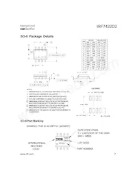IRF7422D2TR Datasheet Page 7
