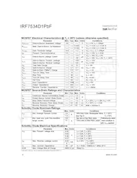 IRF7534D1PBF Datasheet Page 2