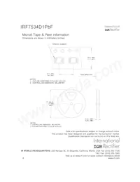 IRF7534D1PBF Datasheet Page 8