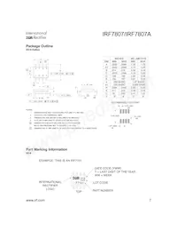IRF7807ATR Datasheet Page 7