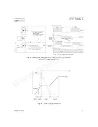 IRF7807ZPBF Datasheet Page 7