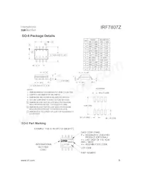 IRF7807ZPBF數據表 頁面 9