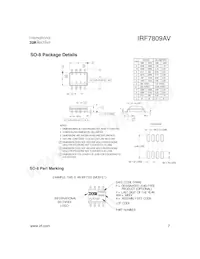 IRF7809AV Datasheet Page 7