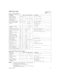 IRF7811WTR Datasheet Page 2
