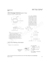 IRF7821GTRPBF Datasheet Page 9