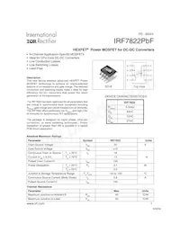 IRF7822PBF數據表 封面