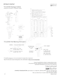 IRFB4310GPBF Datasheet Page 8