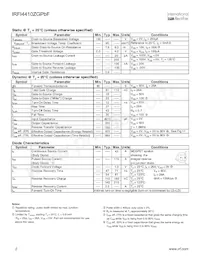 IRFI4410ZGPBF Datasheet Page 2