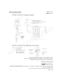 IRFIZ48VPBF Datasheet Page 8