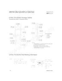 IRFR13N15DTRR Datasheet Page 8