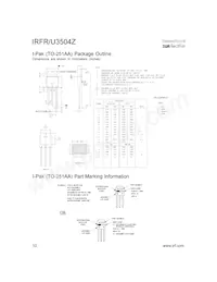 IRFU3504Z Datasheet Page 10