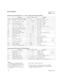 IRL1104PBF Datenblatt Seite 2