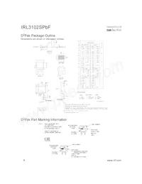 IRL3102STRLPBF Datasheet Page 8