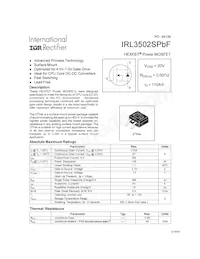 IRL3502STRLPBF Datasheet Copertura