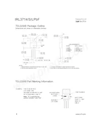 IRL3714STRLPBF Datasheet Page 8