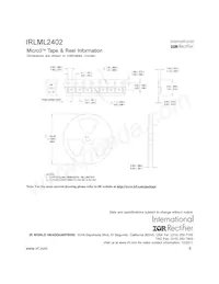 IRLML2402TR Datasheet Page 8