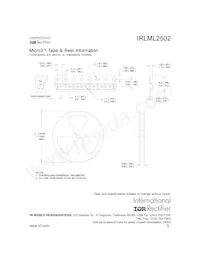 IRLML2502TR Datasheet Pagina 9