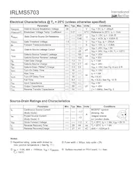 IRLMS5703TR Datasheet Page 2