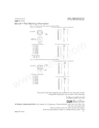 IRLMS6802TR Datasheet Page 7