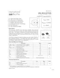 IRLR2705TR Datasheet Cover