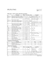 IRLR7843TR Datasheet Page 2