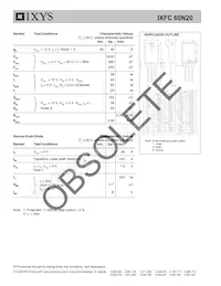 IXFC60N20 Datasheet Pagina 2