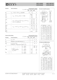 IXFH6N90 Datasheet Page 2
