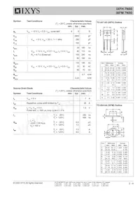 IXFH7N80 Datenblatt Seite 2