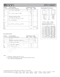 IXTC110N25T Datasheet Page 2
