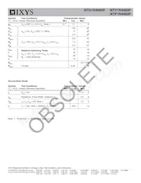 IXTY1R4N60P TRL Datasheet Page 2