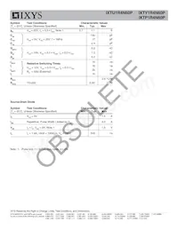 IXTY1R4N60P TRL 데이터 시트 페이지 2