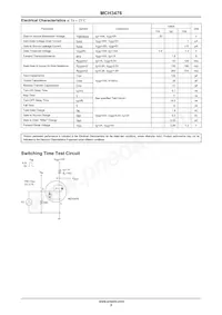MCH3476-TL-W Datasheet Page 2