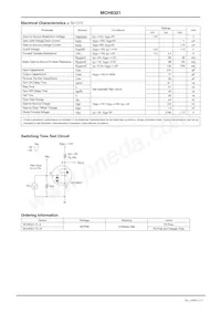 MCH6321-TL-W Datasheet Pagina 2