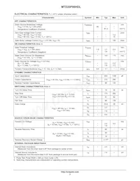 MTD20P06HDLT4 Datasheet Page 2