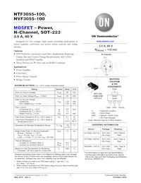 NTF3055-100T3G Datasheet Cover