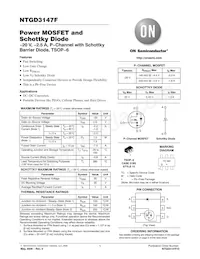 NTGD3147FT1G Datasheet Cover