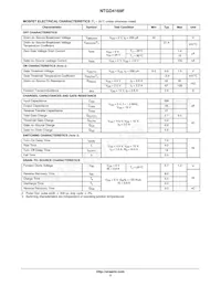 NTGD4169FT1G Datasheet Page 2