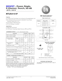 NTJS4151PT1數據表 封面