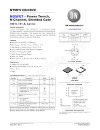 NTMFS10N3D2C Datasheet Copertura