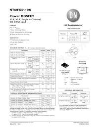 NTMFS4119NT1G Datasheet Copertura