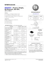 NTMFS4835NT3G Datasheet Cover