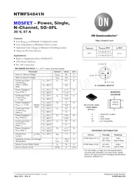 NTMFS4841NT3G Datenblatt Cover