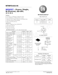 NTMFS4851NT3G Datasheet Cover