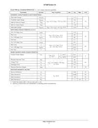NTMFS4941NT3G Datasheet Page 3